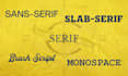 develop font from logo or scratch