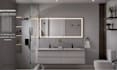 create photorealistic 3d interior rendering for kitchen, bathroom, living room