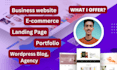 design, redesign stunning wordpress website with elementor pro