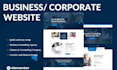 do business, corporate website with divi or any other theme