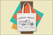 illustrate a design for your tote bag and other merchandise