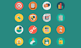 design flaticon, line icon, app icon