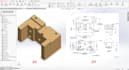 create 3d mechanical models and 2d manufacturing drawings
