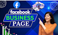 create and setup facebook business page