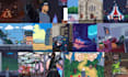create custom pixel art intro or stream screen
