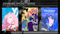 design creative anime poster cover