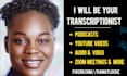 provide professional transcription services