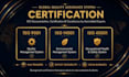 give iso 9001, 14001 45001 documentation and certification