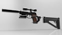 make gun or rifle in 3d model