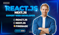 develop website using react js or next js