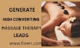 design organic cosmetic massage therapy skin care massage website