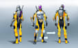 draw fantasy or sci fi concept art character design