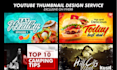 design an amazing youtube thumbnail in 2 hours
