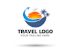 create fantastic travel logo with fastest delivery