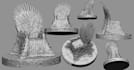 sculpt 3d characters for 3d printing