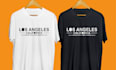 do minimalist typography t shirt design within 4 hour