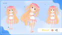 create custom chibi vroid avatar for vtuber streaming and 3d projects