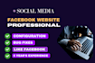 create your own social media website like facebook