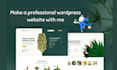 create elementor template, decent shopping website and wordpress website