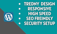 design and develop our website on wordpress platform