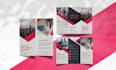 design a business trifold bifold brochure or pamphlet