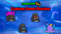 draw custom emotes for twitch, youtube or discord