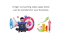 create results driven video sales letters, vsl, to improve your sales