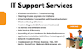 repair fix troubleshoot computer laptop printer remotely
