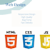 do web design in html, css, js, bootstrap