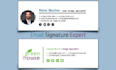 html email signature, clickable HTML email signature