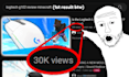 make a high quality minecarft bedwars thumbnail for youtube