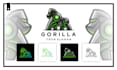 make a monoline robotic animal logo design