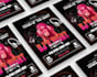 do creative event flyer and poster