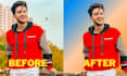 remove backgroud and photo editing messy to clean in 3 hrs