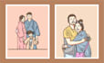 draw cute cartoon portrait from your photo