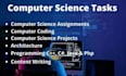 do computer science assignments, projects, and tasks