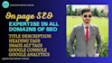 do best onpage SEO for wordpres and wix