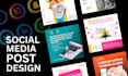 be your social media manager, monthly social media post design, scheduling