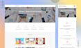 design and develop full website by HTML, CSS, javascript, react js, node js