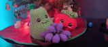 test crochet patterns with final product photos