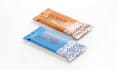 design modern chocolate bar wrapper, candy and cookies box