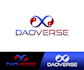 design a modern crypto logo with express deliver