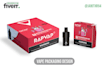 do product packaging and label design for pods and vapes