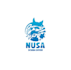 design genuine legend nice dive center logo