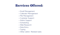 be your reliable administrative virtual assistant