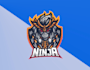 do creative ninja mascot logo for you with my on creativity
