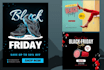desing black friday flayer and video ads