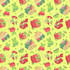 create cute seamless patterns for fabric, stickers or print