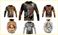 make surprising all over print hoodie, sweatshirt design