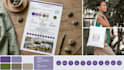design a cohesive logo system with color palette